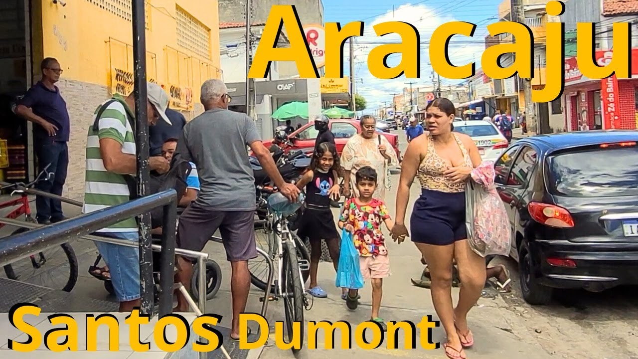 Movimento e Comércio no Bairro Santos do Dumont - Aracaju