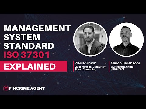 Type A Management System Standard1 to 1 with Pierre Simon on ISO 37301