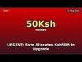 URGENT: Ruto Allocates Ksh50M to Upgrade Wajir School