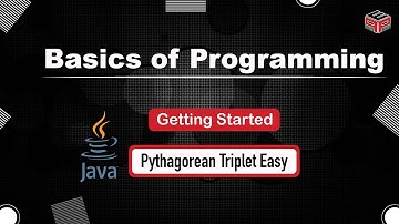 Pythagorean Triplet |  Getting Started | In English | Java | Video_18