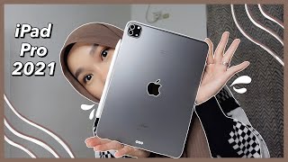 iPad Pro 2021 (M1 Chip) Space Gray 11" + Engraved Apple Pencil Unboxing | Malaysia
