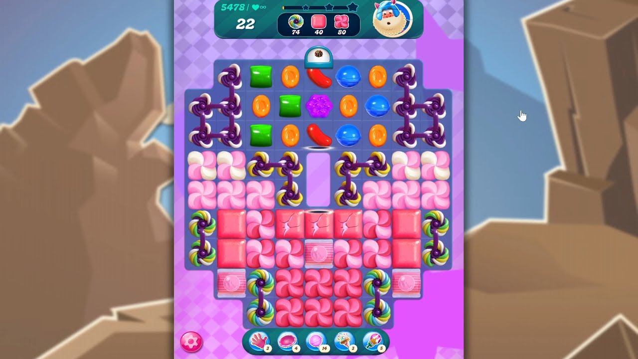 Candy Crush Saga LEVEL 5478 NO BOOSTERS (new version)🐟☑️ - YouTube