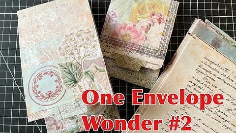 One Envelope Wonder #2 - A New Approach - Easy Way to Use Opened Mail - #oneenvelopewonder