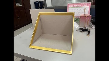 How To Make A Rigid Box With Triangle Shape In Zhongke ZK-6421 Intelligent Machine?