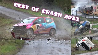 BEST OF RALLY 2023  BIG CRASHES & MISTAKES BY RCUPVIDEO