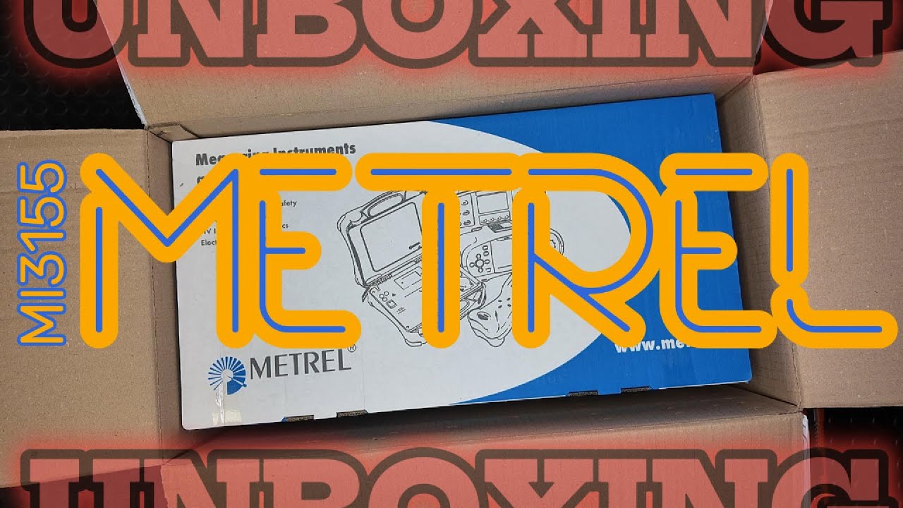 UNBOXING Metrel MI3155 - Multitester pentru Instalații electrice