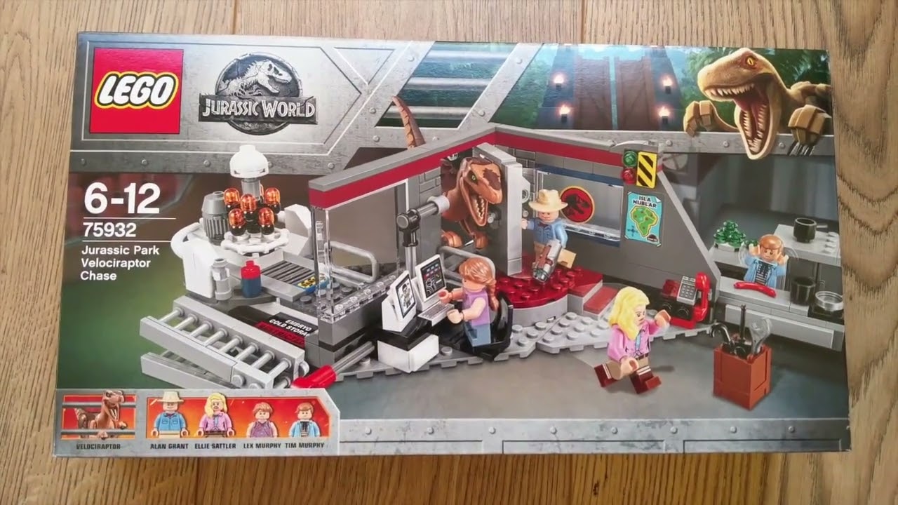 【ちゃっぴ】セット： The very first Jurassic Park 1993 LEGO set - A Throw Back 2018