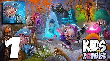 Kids vs Zombies: Donuts Brawl - Gameplay Part 1 (Android, iOS) - All Levels