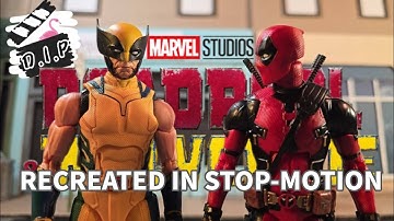 Deadpool & Wolverine Best Scenes | Recreated in Stop-Motion |