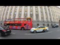 Walking in Znamenka st., Moscow, Russia 4k 60fps. | Манежная, Моховая и Знаменка ул., Москва.