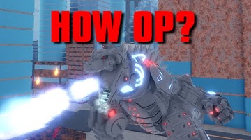 How Strong is Max Mechagodzilla 2018? | Roblox Kaiju Universe