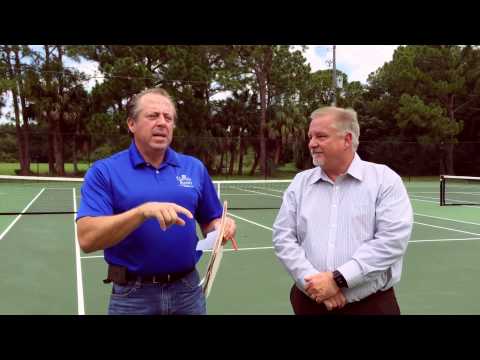 Dennis Realty - The Children's Home of Tampa Bay - Tennis Court Renovation - Carl Stratton, Broker