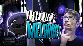 Air Cooler é melhor que Water Cooler? Descubra os 5 Motivos para Escolher um Air Cooler! ❄️