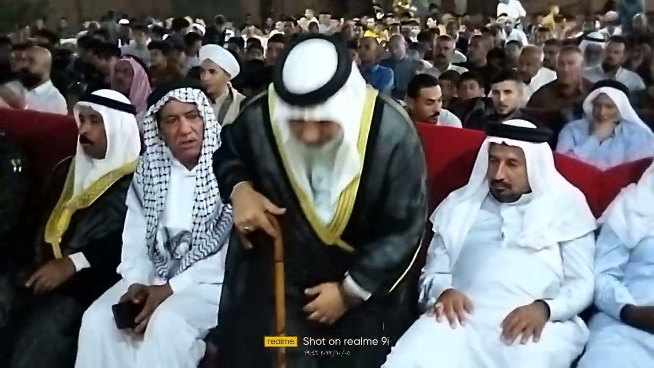 كلمه للشيخ السيد عبدالجواد الشيخ سلطان البدراني في دار موفق بمناسبة مولد سيدنا محمد