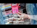 DECLUTTER & ORGANIZE MY EYE MAKEUP W/ ME *spring cleaning 2021*