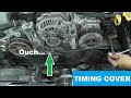 Subaru Timing Belt Cover Replacement with Basic Hand Tools