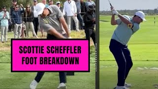 Scottie Scheffler Foot Breakdown