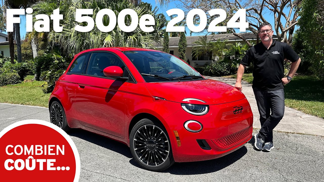 Combien coûte...la Fiat 500e 2024 (100% électrique)