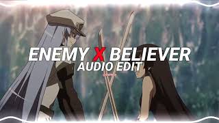 enemy x believer - imagine dragons x j.i.d [edit audio] Resimi