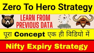 HERO ZERO STRATEGY | TIME & LOGIC BASED EXPIRY STRATEGY #niftyexpiry #niftyherozerostrategy #nifty