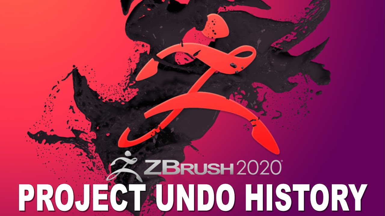 undo history slider zbrush what version