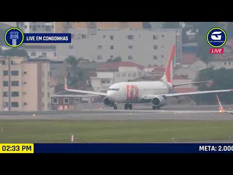 Inversão de pista e arremetidas em Congonhas acompanhadas por controlador aéreo