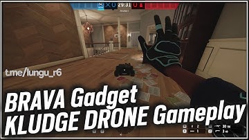 *NEW* Y8S1 Operator *BRAVA* Gameplay (Kludge Drone) - Rainbow Six Siege Commanding Force LEAKS