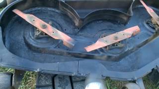 cub cadet lgt 1054 deck installation