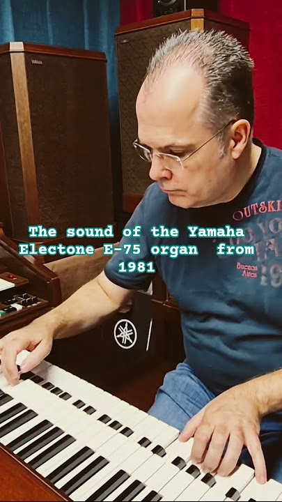 The sound of the Yamaha Electone E 75 / E 700 from 1981