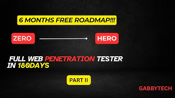 WEB ETHICAL HACKING Roadmap in 180days | PART 2