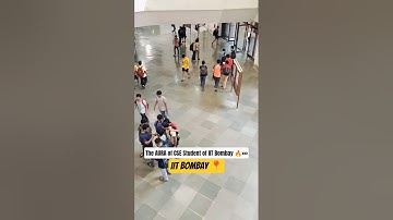 AURA of CSE Student of IIT Bombay 🔥 #iitbombay #iit #jee #iitjee #motivation #cse #pw #allen #iitian