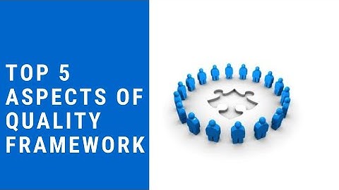 Top 5 Aspects to design a successful Quality Framework