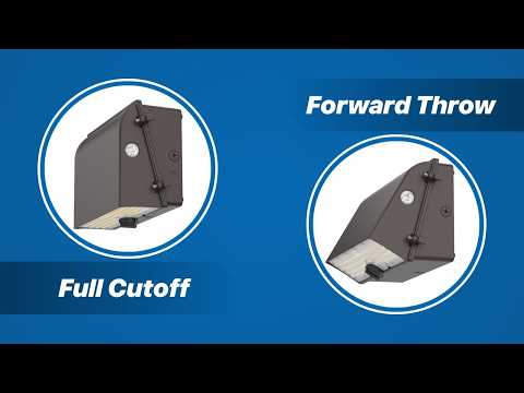 LED Dual-Position Wall Pack LUMOS-G2 Series - Bronze product video