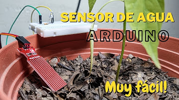 Arduino - Sensor de Agua - Terrones Digital