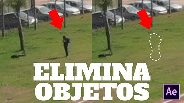 CÓMO BORRAR objetos de un VIDEO - Tutorial AFTER EFFECTS