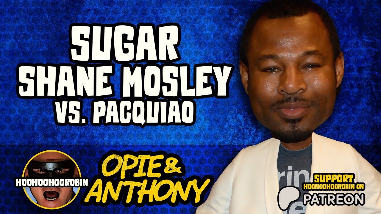 Sugar Shane Rapper Opie & Anthony - Sugar Shane Mosley - Upcoming Pacquiao Fight - Feb ...