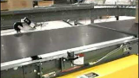 Bastian Material Handling Gapping Slider Bed Belt Conveyor