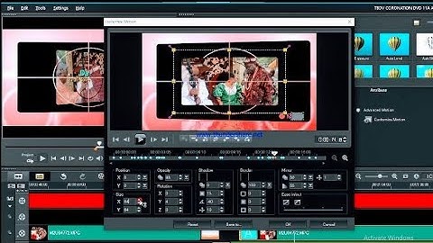 How to Use Customise Motion Title in corel Videostudio pro.
