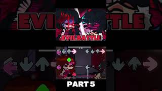 EVIL BF VS GF! (PART 5) (Yandere Attack)  (FNF MOD) #shorts