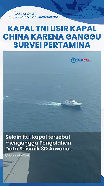 Detik-detik Menegangkan Bakamla & TNI Usir Kapal China di Laut Natuna yang Ganggu Survei Pertamina