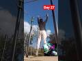 day 27 haciendo dominadas hasta que salga spiderman beyond the spider-verse