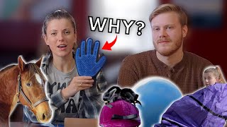 My Husband Buys Me WEIRD Horse Products!