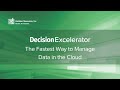 Decision resources inc  decisionexcelerator the fastest way to manage data in the cloud