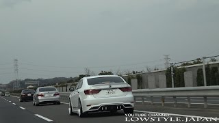 レクサス ls 車高短 vipcar 千葉ツーリング lowcar