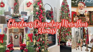 🎄 CHRISTMAS DECORATING MARATHON // OVER 3 HOURS OF DECORATING FOR CHRISTMAS