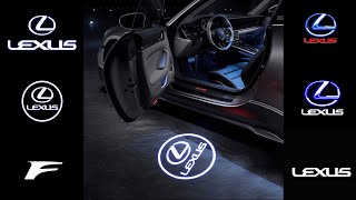 LEXUS Car Door Logo Light HD Projector LED Welcome Light #lexus