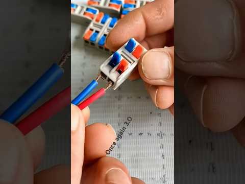 Electrical Wire Connector #WiringSolutions #DIYElectrical #WireConnections #QuickConnect
