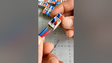 Electrical Wire Connector #WiringSolutions #DIYElectrical #WireConnections #QuickConnect