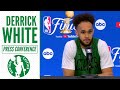 Derrick White on Limiting Turnovers for Game 3 | Celtics Practice