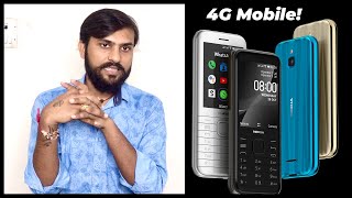 Nokia 6300 4G and Nokia 8000 4G - Budget 4G Feature Phone!!